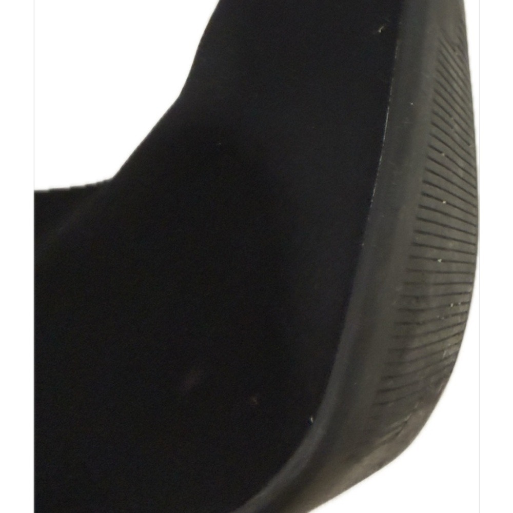 Madeline Stuart‎ Black Faux Suede Rhinestone Stiletto Ankle Boots 8M - Picture 2 of 7